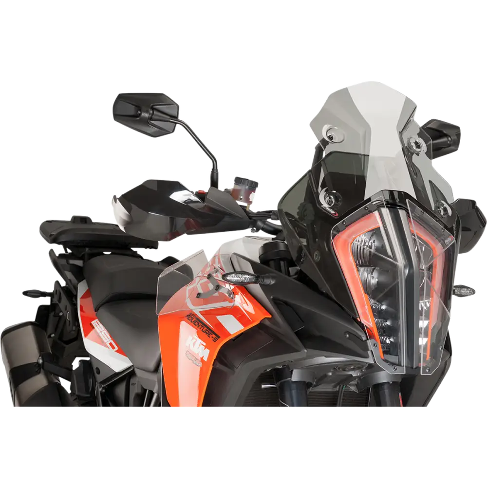 PUIG HI-TECH PARTS Race Windscreen - 11-1/2" - Smoke - KTM 9716H