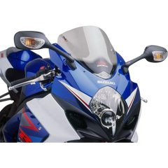 PUIG HI-TECH PARTS Race Windscreen - 12-1/2" - Clear - GSX-R 1000 4363W