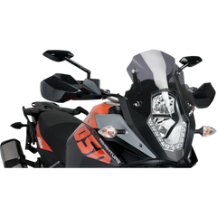PUIG HI-TECH PARTS Race Windscreen - 12-3/8" - Dark Smoke - KTM 6847F