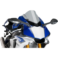 PUIG HI-TECH PARTS Race Windscreen - 13-1/4" - Smoke - YZF-R1 7648H