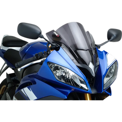 PUIG HI-TECH PARTS Race Windscreen - 13-3/4" - Dark Smoke - YZF-R6 4635F