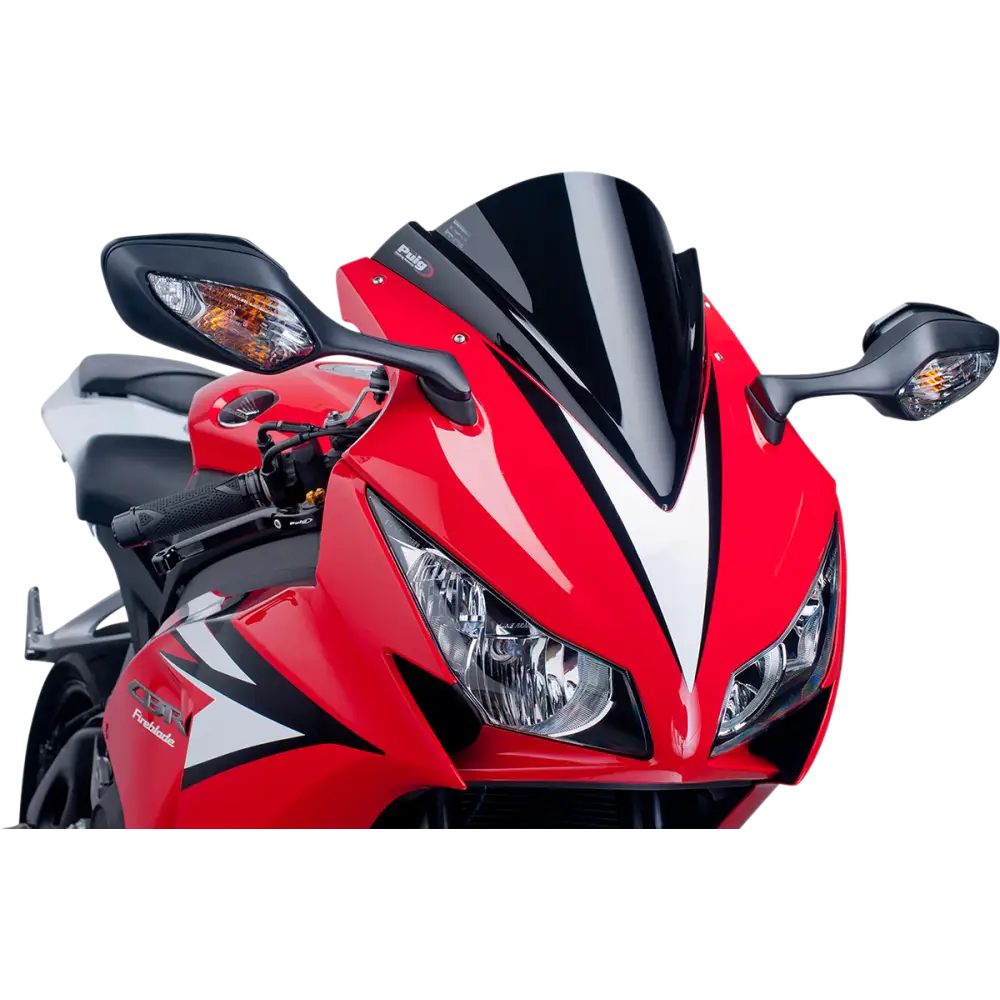 PUIG HI-TECH PARTS Race Windscreen - 13-3/8" - Black - CBR1000RR 5994N