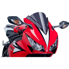 PUIG HI-TECH PARTS Race Windscreen - 13-3/8" - Dark Smoke - CBR1000RR 5994F