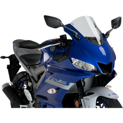 PUIG HI-TECH PARTS Race Windscreen - 13" - Clear - YZF-R3 3737W