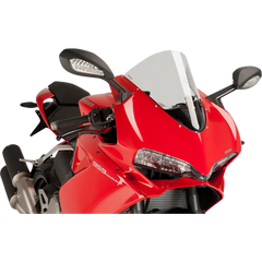 PUIG HI-TECH PARTS Race Windscreen - 14-1/2" - Clear - Panigale 7621W