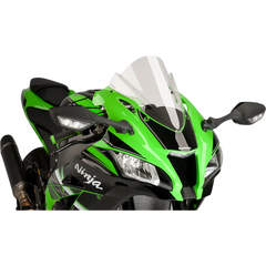 PUIG HI-TECH PARTS Race Windscreen - 14-1/4" - Clear - ZX10R 8912W