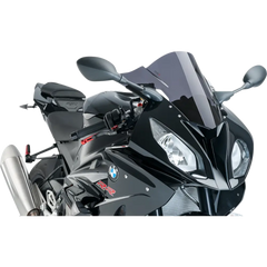 PUIG HI-TECH PARTS Race Windscreen - 14-1/4" - Dark Smoke - S1000RR 7564F