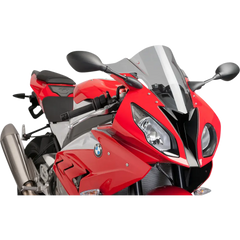 PUIG HI-TECH PARTS Race Windscreen - 14-1/4" - Smoke - S1000RR 7564H