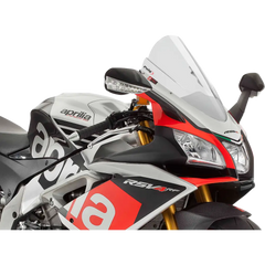 PUIG HI-TECH PARTS Race Windscreen - 15-1/2" - Clear - RSV4 7614W