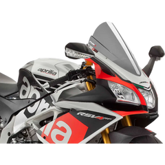 PUIG HI-TECH PARTS Race Windscreen - 15-1/2" - Light Smoke - RSV4 7614H