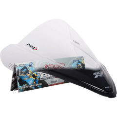 PUIG HI-TECH PARTS Race Windscreen - 15-3/4" - Clear - Hayabusa 4826W