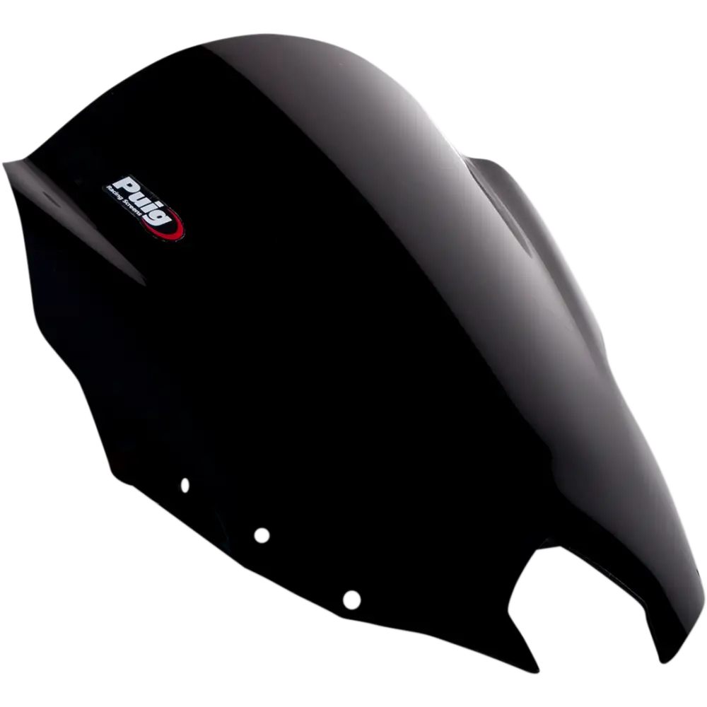 PUIG HI-TECH PARTS Race Windscreen - 15-3/8" - Black - FZ6R 5547N