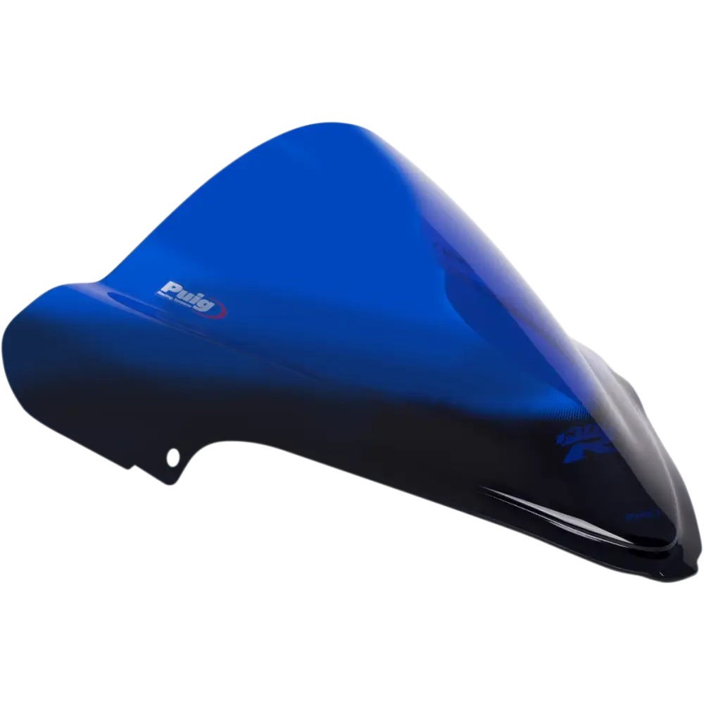 PUIG HI-TECH PARTS Race Windscreen - 15-3/8" - Blue - Hayabusa 4826A