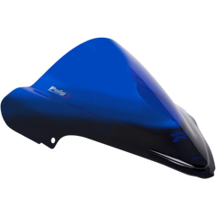 PUIG HI-TECH PARTS Race Windscreen - 15-3/8" - Blue - Hayabusa 4826A