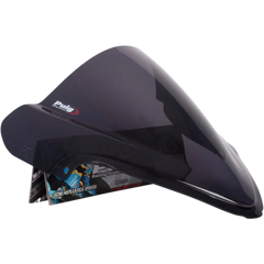 PUIG HI-TECH PARTS Race Windscreen - 15-3/8" - Dark Smoke - Hayabusa 4826F