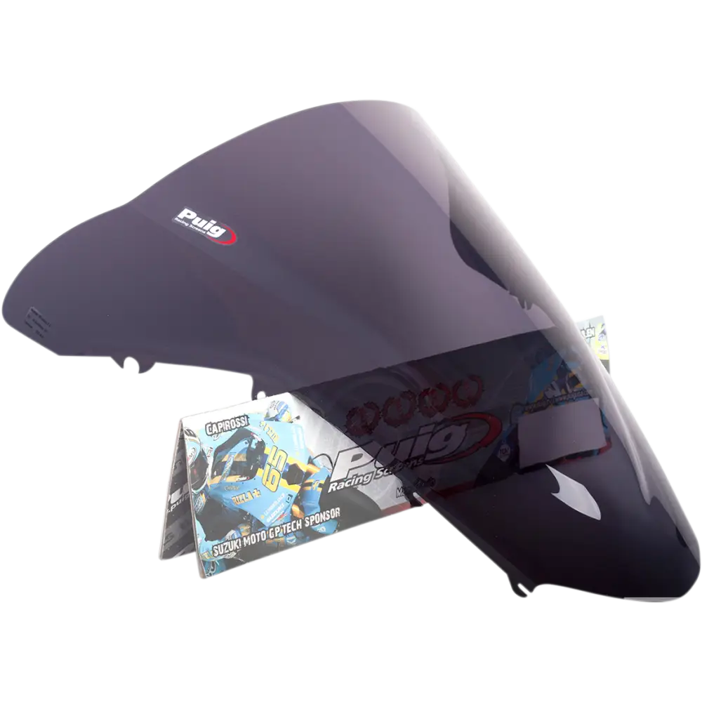 PUIG HI-TECH PARTS Race Windscreen - 15-3/8" - Dark Smoke - VFR800F 1097F