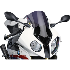 PUIG HI-TECH PARTS Race Windscreen - 17" - Dark Smoke - S1000RR 5205F