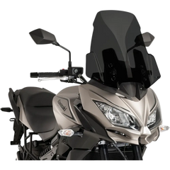 PUIG HI-TECH PARTS Race Windscreen - 19-3/4" - Dark Smoke - Kawasaki 9421F
