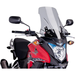 PUIG HI-TECH PARTS Race Windscreen - 19" - Light Smoke - Tour - Honda 6480H