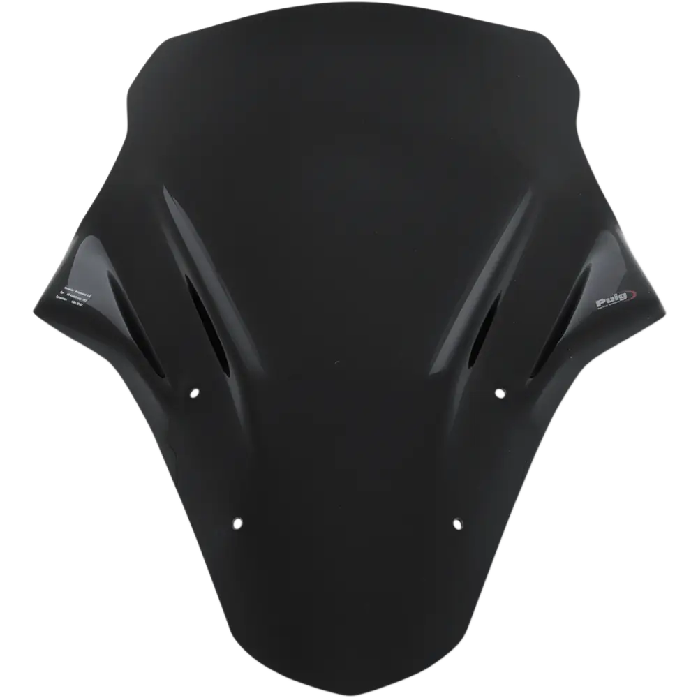 PUIG HI-TECH PARTS Race Windscreen - 21-1/4" - Black - Ninja 650 5998N
