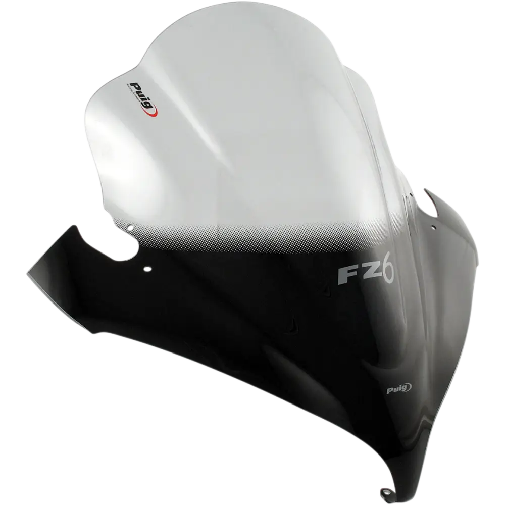 PUIG HI-TECH PARTS Race Windscreen - 21-5/8" - Smoke - FZ6 1646H