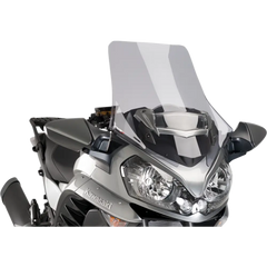 PUIG HI-TECH PARTS Race Windscreen - 27-3/4" - Light Smoke - Kawasaki 7628H