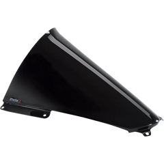 PUIG HI-TECH PARTS Race Windscreen - 7-1/2" - Black - Panigale 3759N