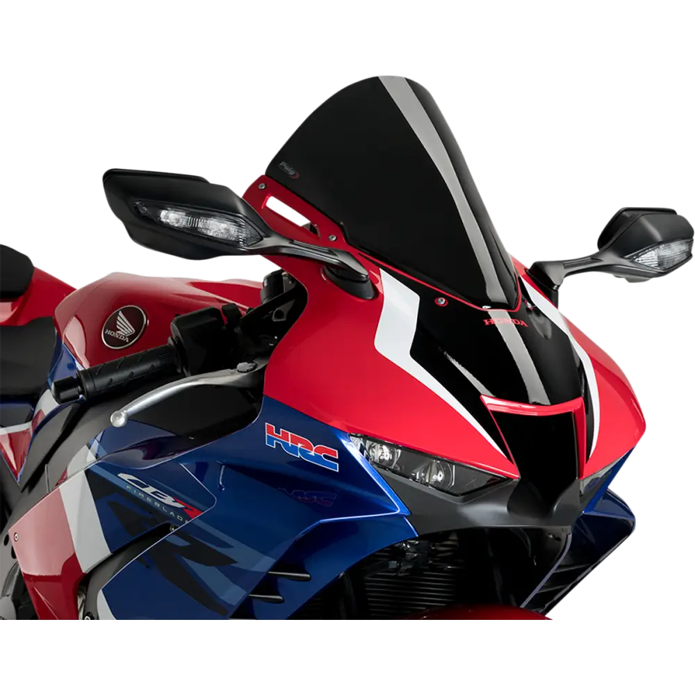PUIG HI-TECH PARTS Race Windscreen - Black 20314N