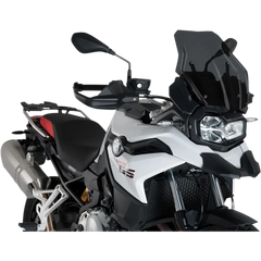 PUIG HI-TECH PARTS Race Windscreen - Dark Smoke - BMW 3768F