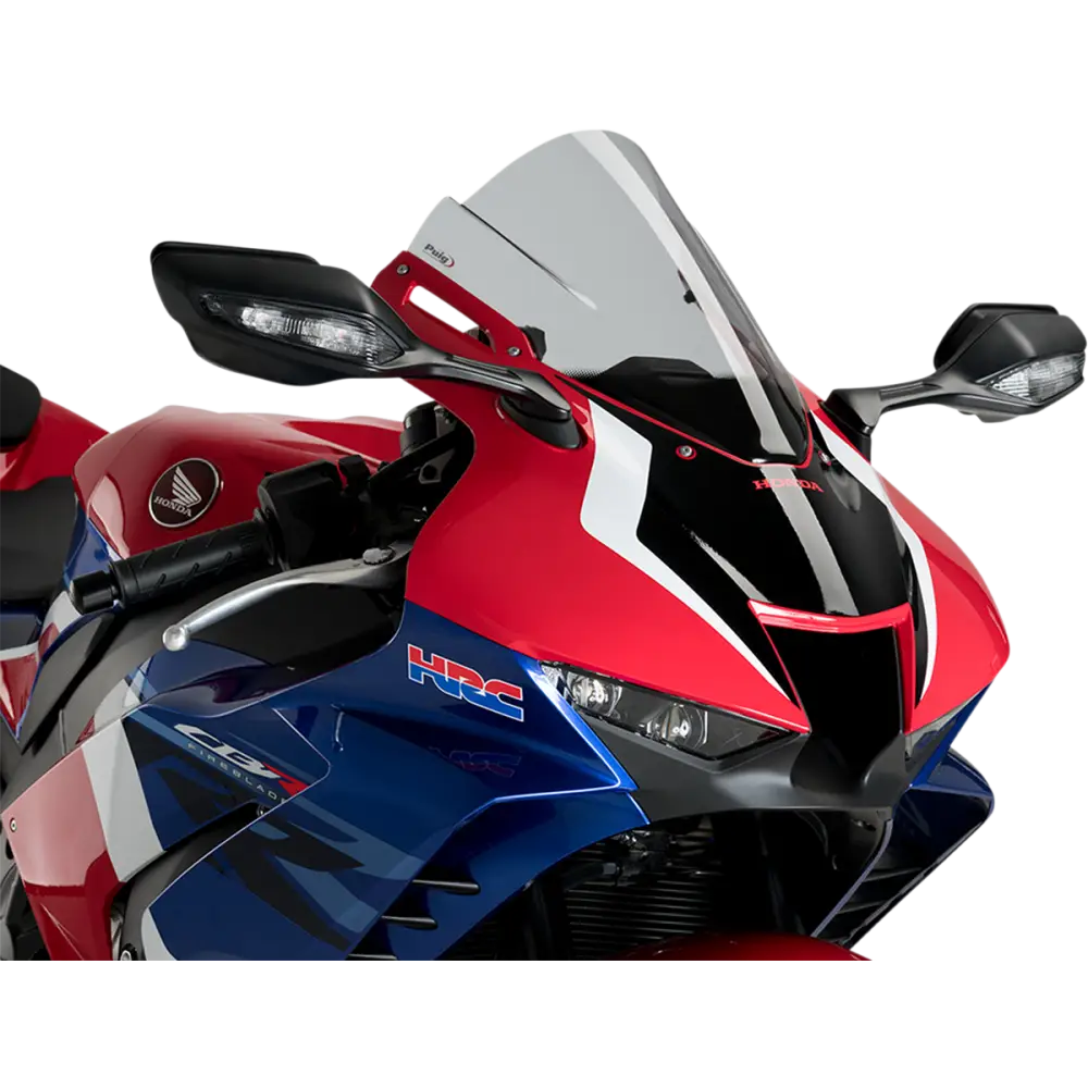 PUIG HI-TECH PARTS Race Windscreen - Smoke 20313H