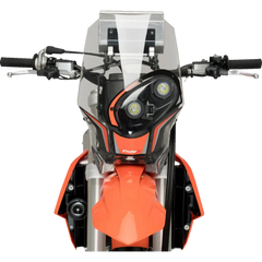PUIG HI-TECH PARTS Rally Windshield - 18-1/8" - Clear - KTM 20507W