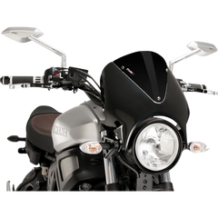 PUIG HI-TECH PARTS Retrovision Windscreen - Black - XSR 9560N