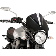 PUIG HI-TECH PARTS Retrovision Windscreen - Dark Smoke - XSR700 9560F