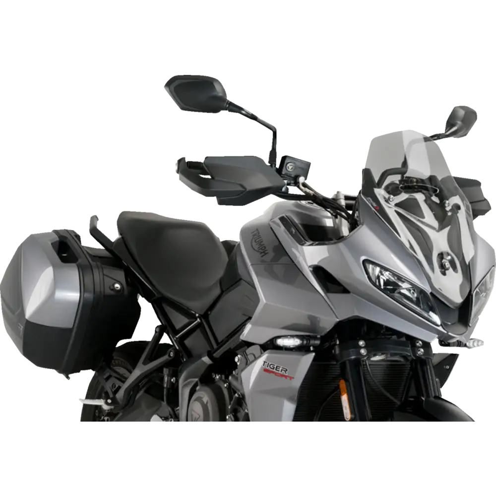 PUIG HI-TECH PARTS Sport Windscreen - 18" - Smoke - Tiger Sport 660 21318H