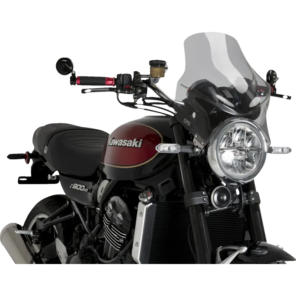 PUIG HI-TECH PARTS Top Windshield - Smoke - Z900RS 21352H