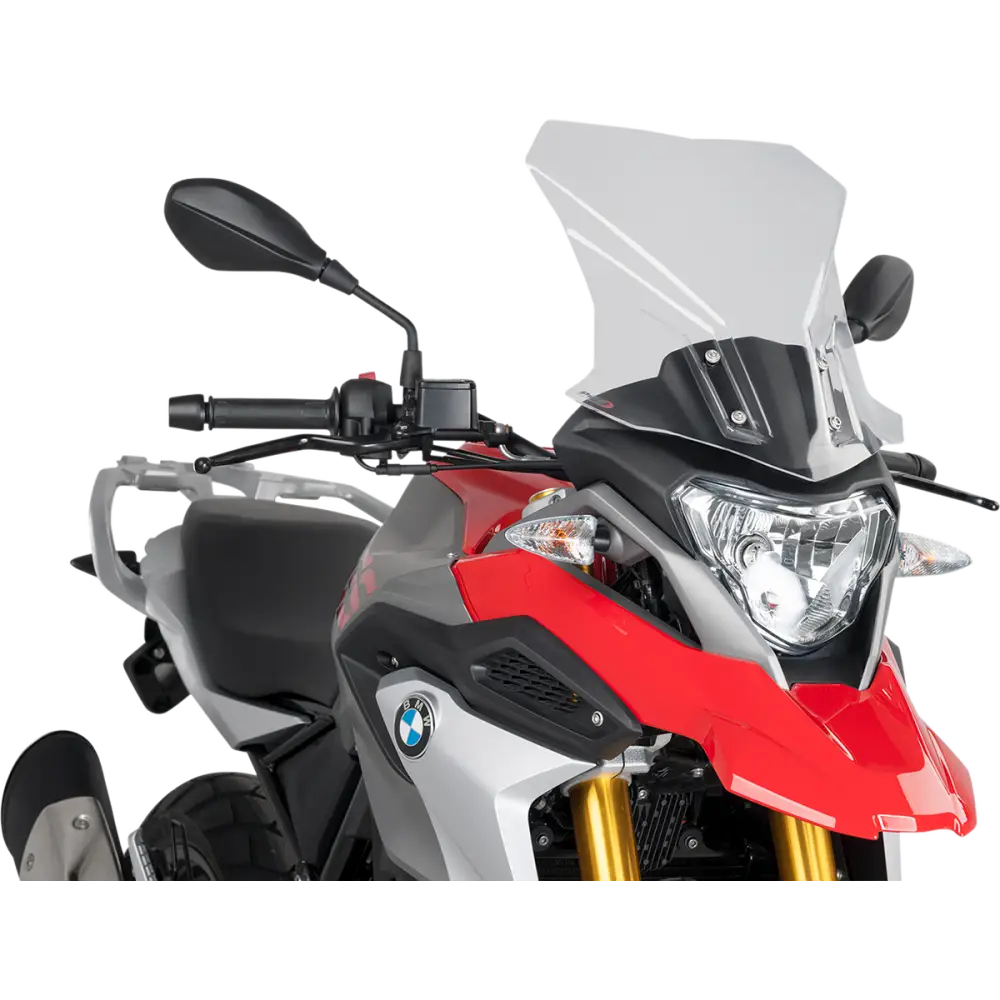 PUIG HI-TECH PARTS Touring Windscreen - 17" - Clear - BMW 9879W