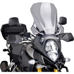 PUIG HI-TECH PARTS Touring Windscreen - 18-1/8" - Light Smoke - V-Strom 7229H