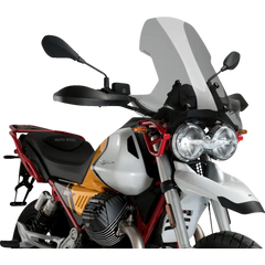 PUIG HI-TECH PARTS Touring Windscreen - 18-3/4" - Smoke - Moto Guzzi 21176H