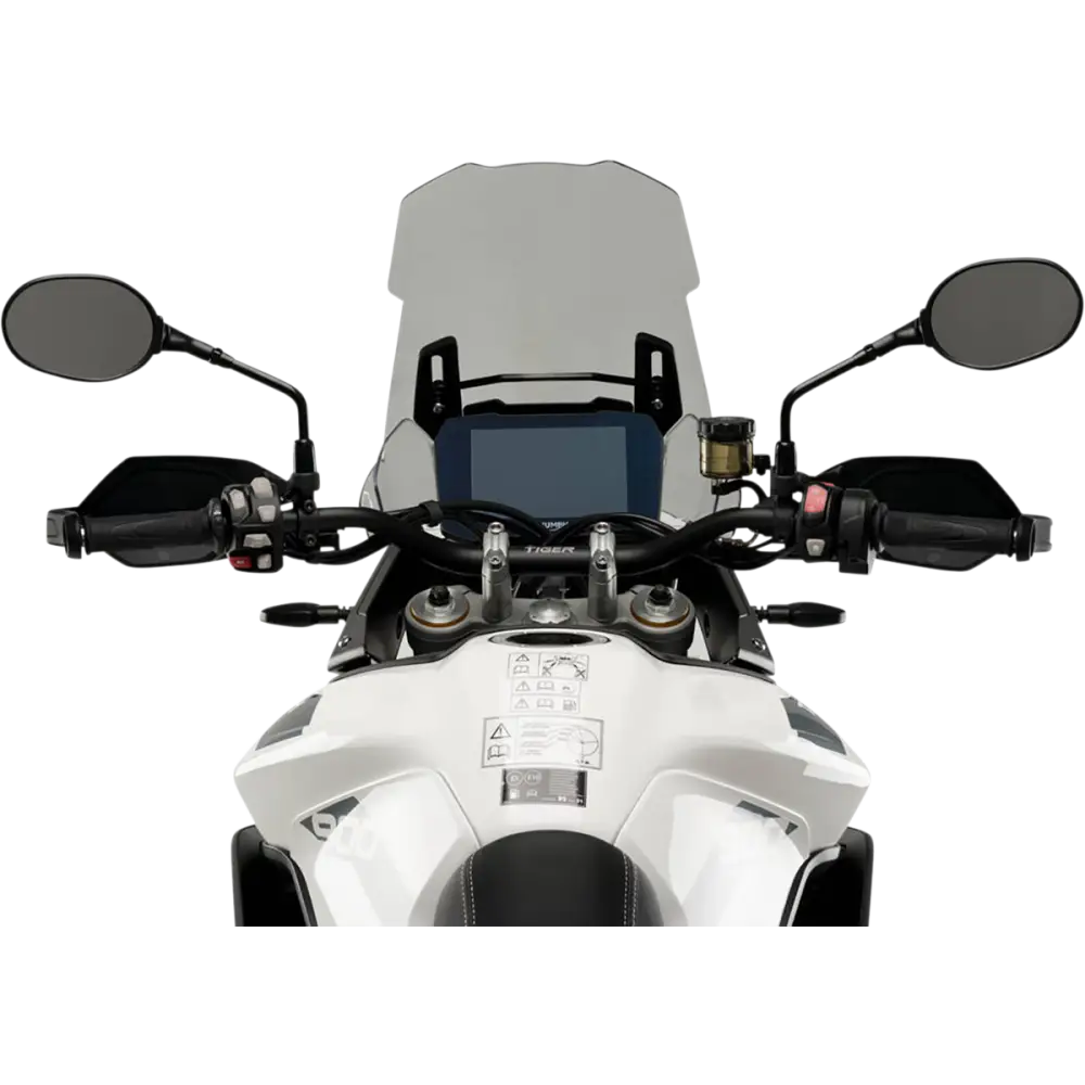 PUIG HI-TECH PARTS Touring Windscreen - 18-3/4" - Smoke - Triumph 20375H