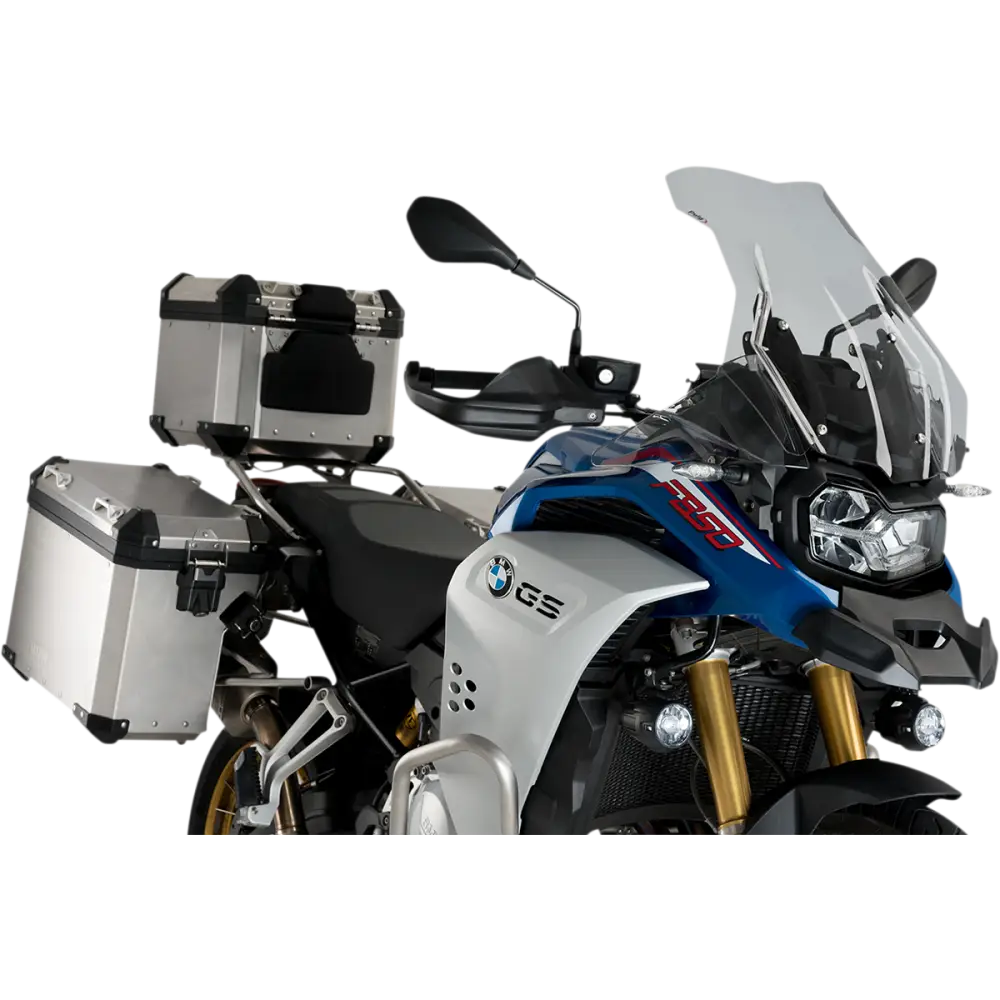 PUIG HI-TECH PARTS Touring Windscreen - 21-1/4" - Smoke - BMW 3595H