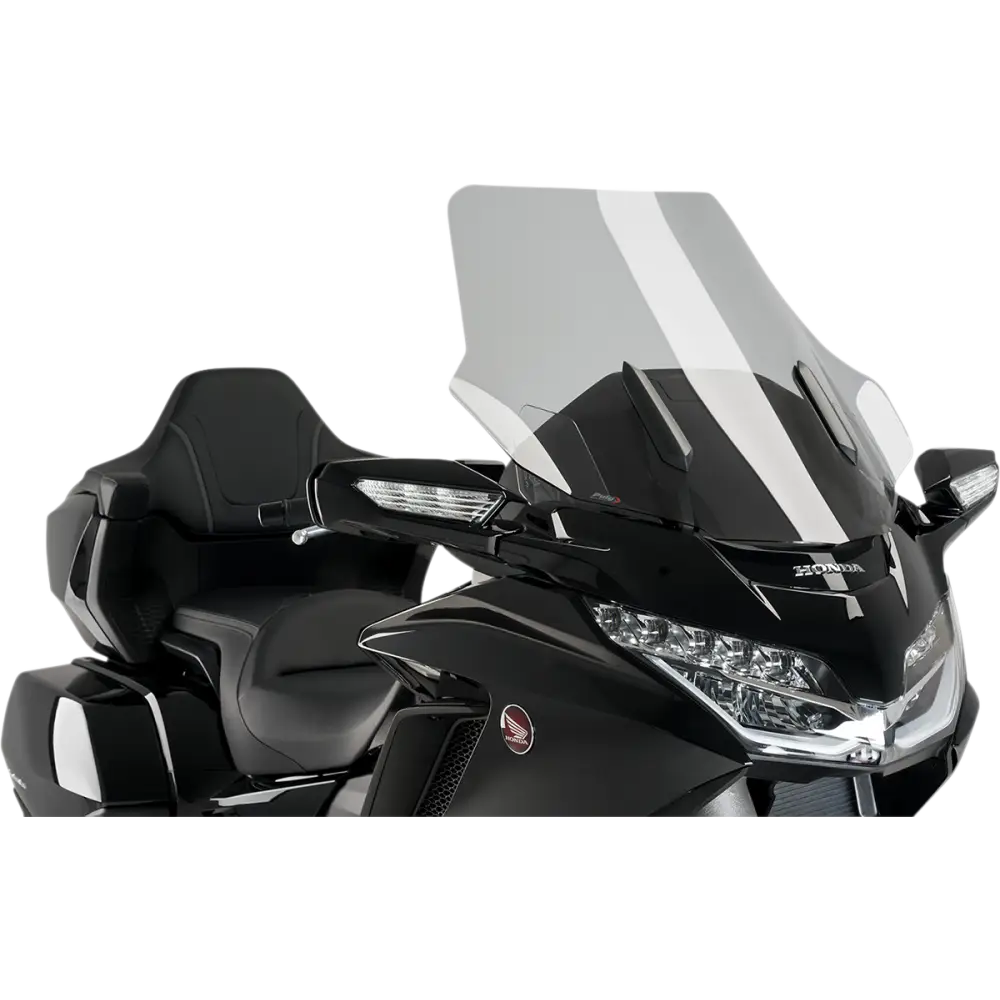 PUIG HI-TECH PARTS Touring Windscreen - 28-3/4" - Smoke - GL1800 3160H