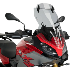 PUIG HI-TECH PARTS Touring Windscreen w/ Visor - Smoke 20392H