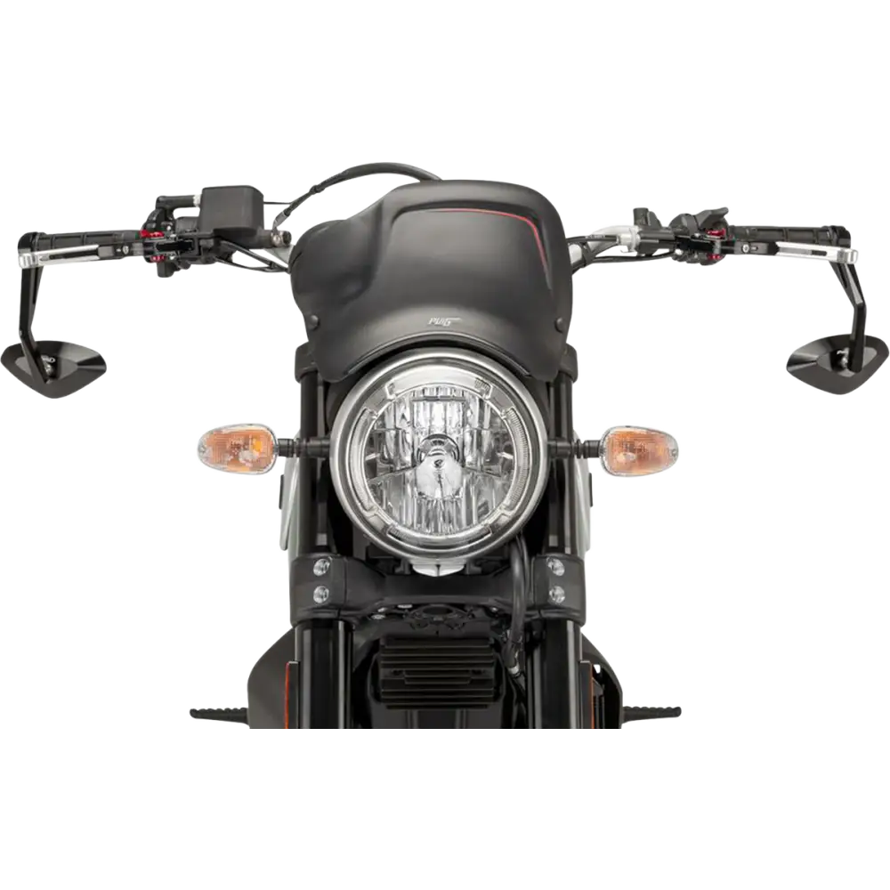PUIG HI-TECH PARTS Windsceen Front Plate - Scrambler 9177J