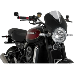 PUIG HI-TECH PARTS Windscreen - 13" - Black/Smoke - Z 900 RS 024NH