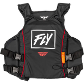 Pullover Flotation Vest Black/White/Red Xl