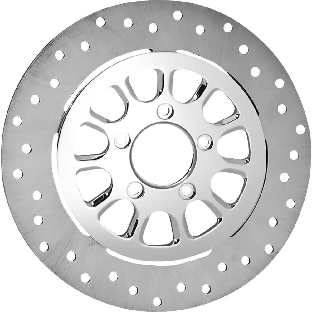 RC COMPONENTS Brake Rotor - Front Left - Dynasty - Chrome COG117117CLF2K