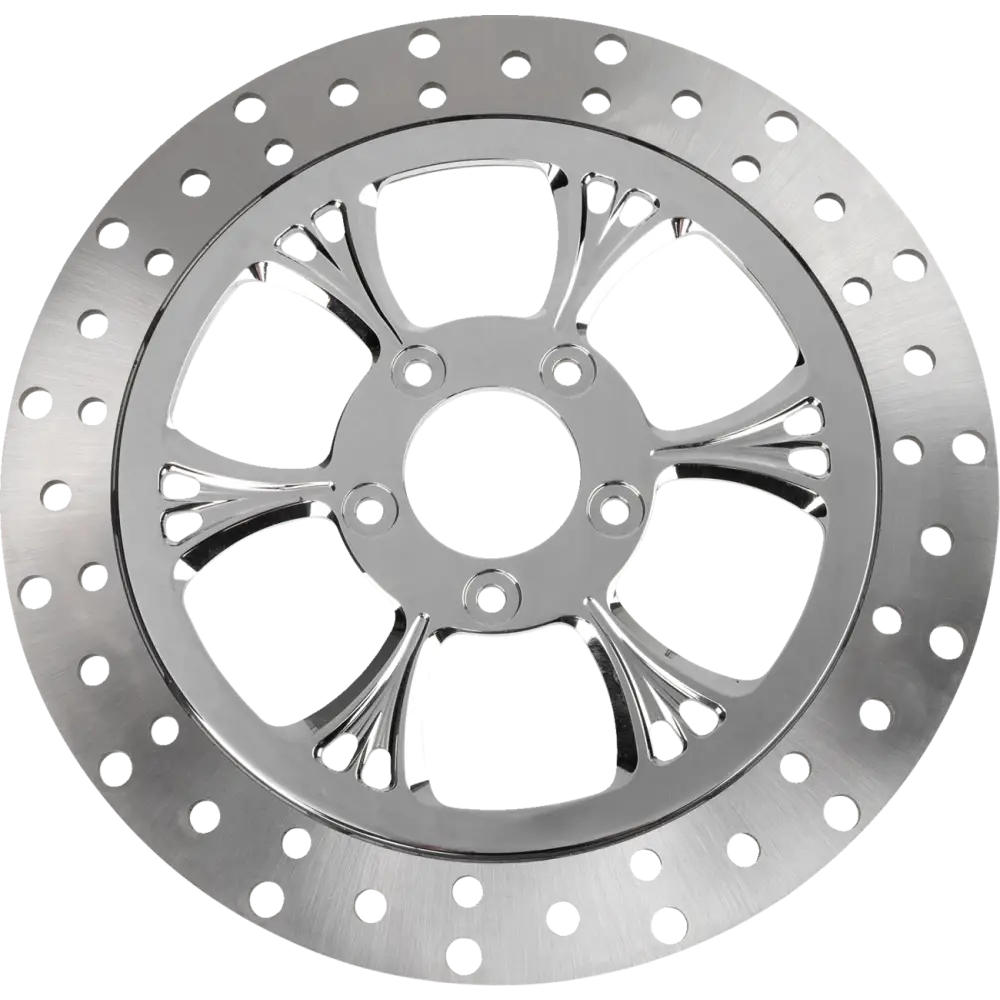 RC COMPONENTS Floating Brake Rotor - Front Right - Majestic - 320 mm - Chrome ZSSCOG320A-102C-RF2K