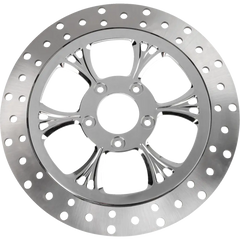 RC COMPONENTS Floating Brake Rotor - Front Right - Majestic - 320 mm - Chrome ZSSCOG320A-102C-RF2K