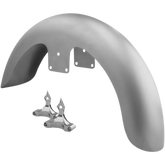 RC COMPONENTS Front Fender Kit with Chrome Adapters - For 26" Wheel - 6" W FNDRKT14-26