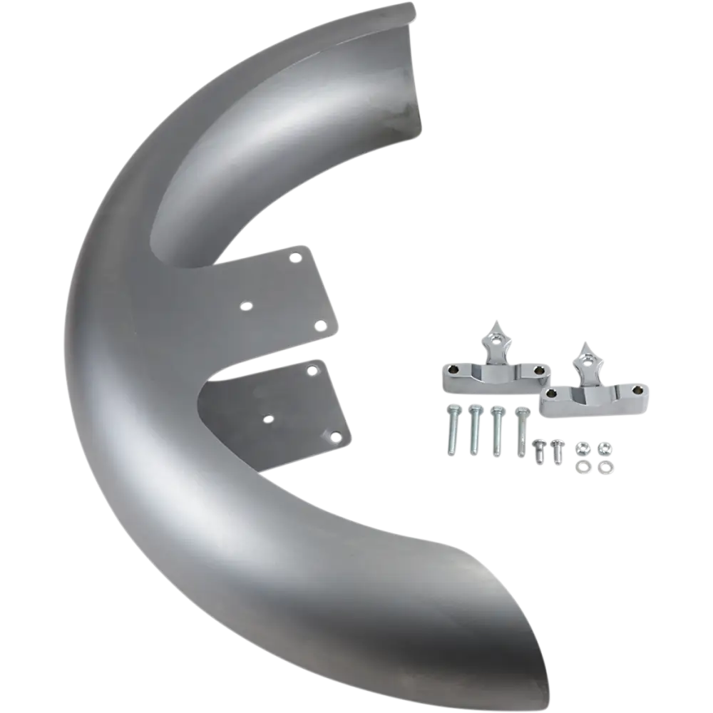 RC COMPONENTS Phantom Front Fender Kit with Chrome Adapters - For 23" Wheel FNDRKT23RC